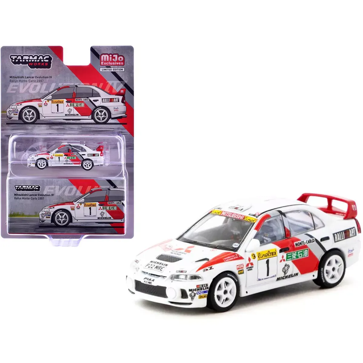 Mitsubishi Lancer Evolution IV Rallye Monte-Carlo 1997 #1