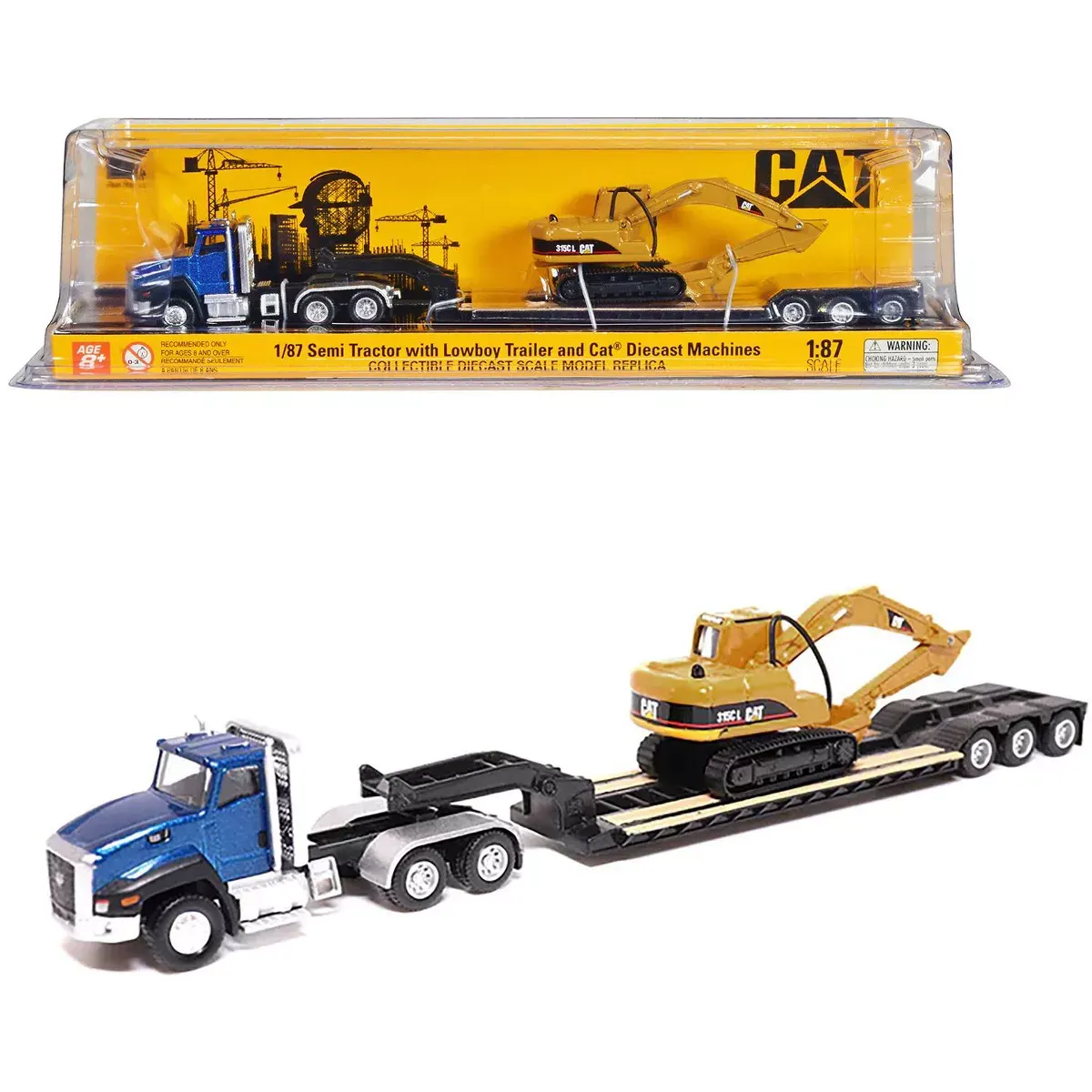 Caterpillar CT660 & Excavadora CAT 315C L