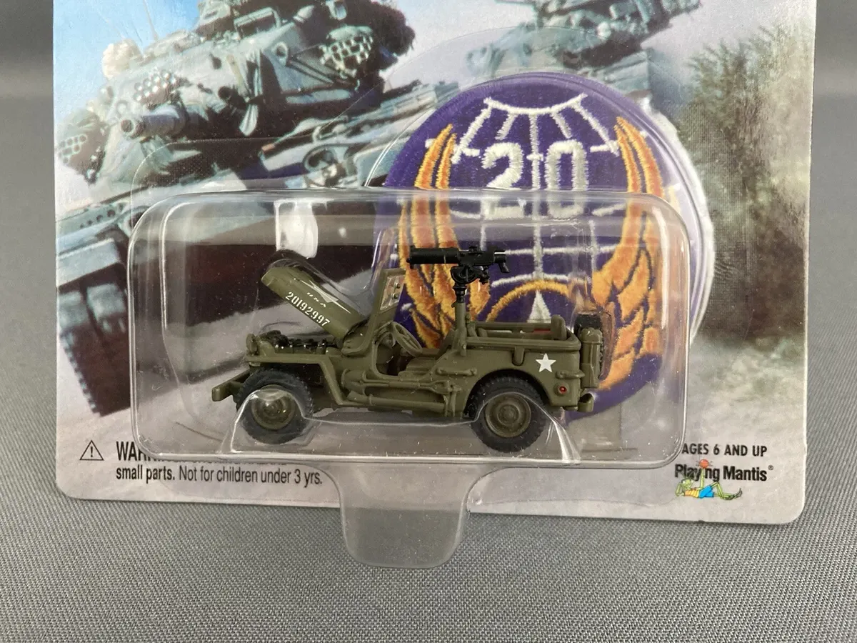 Jeep con Ametralladora Segunda Guerra Mundial